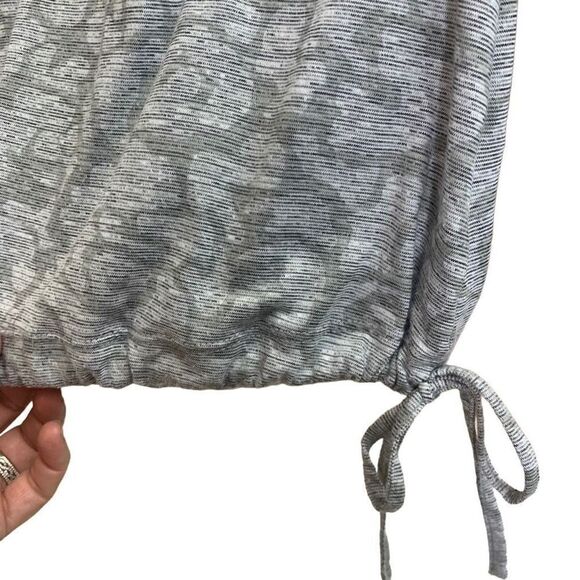 Columbia Sportswear Gray Tonal Long Sleeve Drawstring Hem Top Size M - Picture 4 of 9